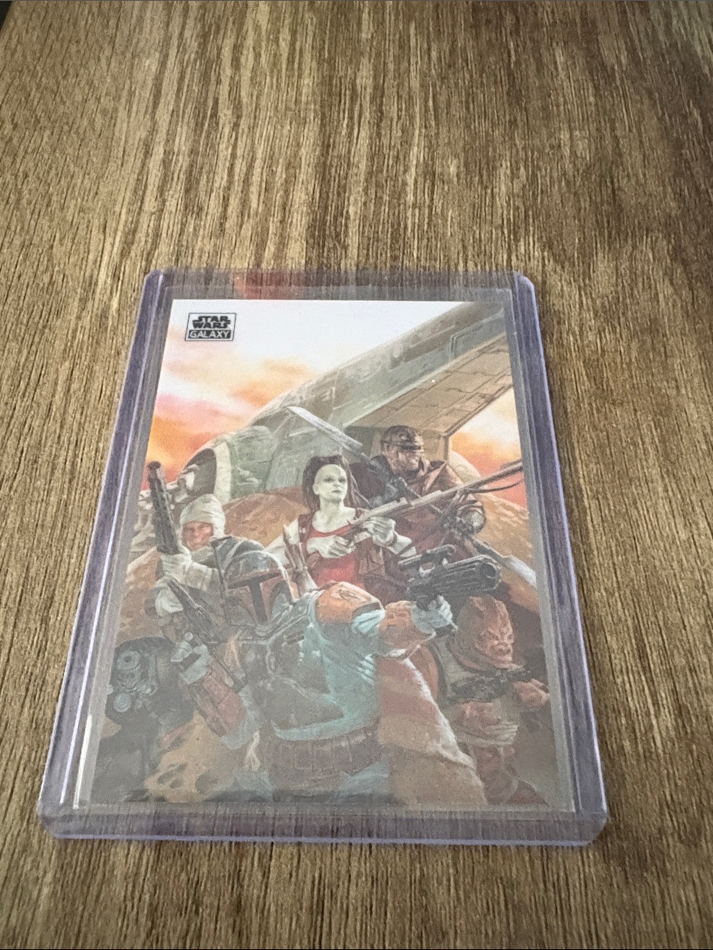 Star Wars Galaxy Art Card - Bounty Hunters